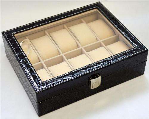 Jewellery Display Case - PU Patent Leather 