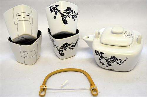 TEA POT AND CUP COMBO SET KH0084# ***Limited Quantity***