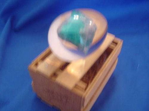Glass egg ornament