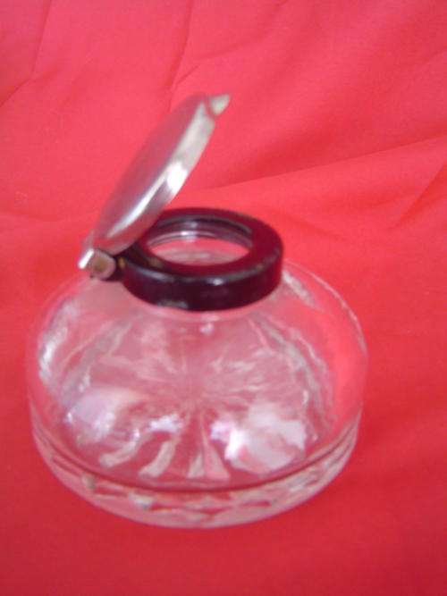 Powder pot made in england ROFS A