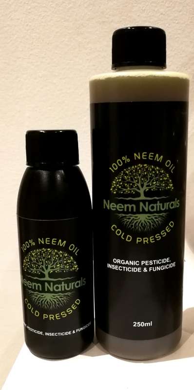 Neem Oil 250ml 100% Pure Cold pressed