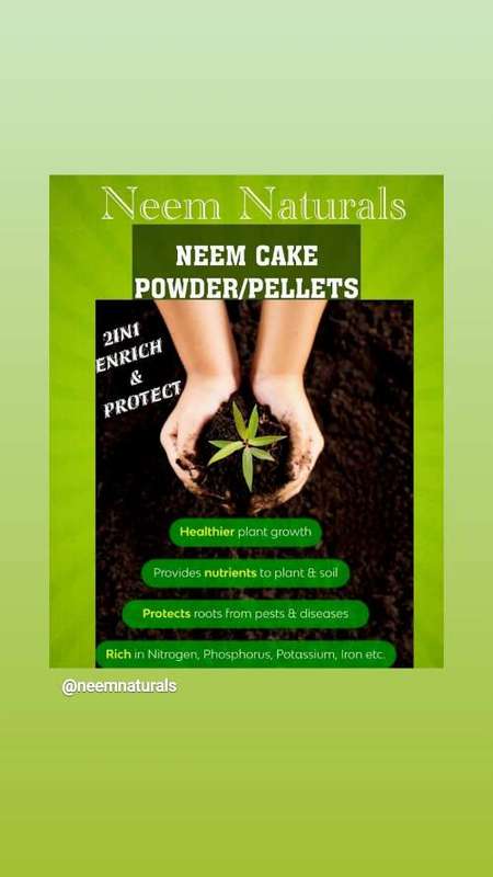 Neem Oil , Neem Cake compost and Neem Cake pellets Combo