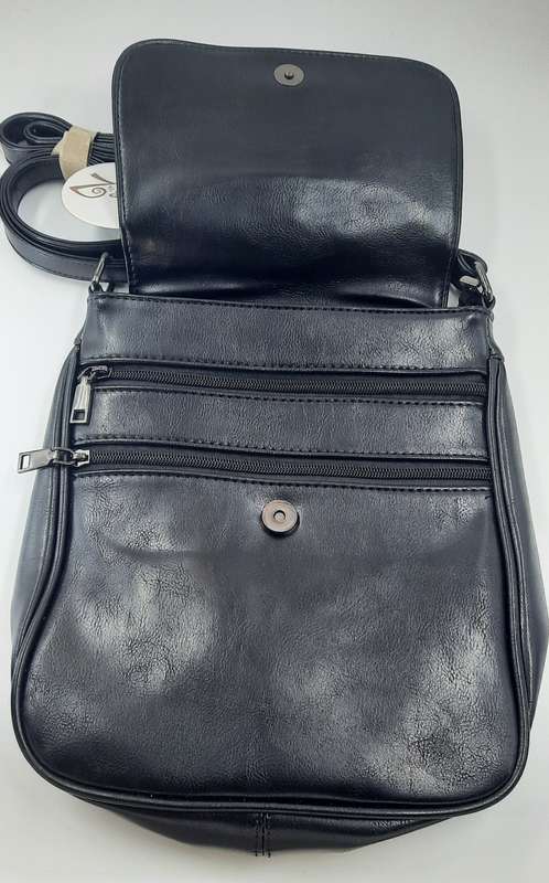 STUNNING sling bag in BLACK! @@##WINDMILL DESIGN##@@