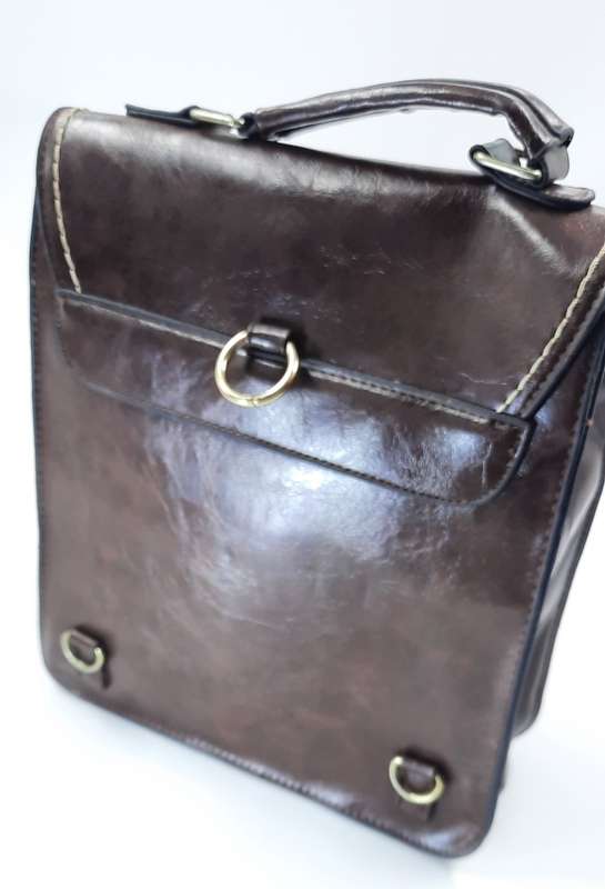 #SHOULDER OR BACKPACK BAG ! brown !!