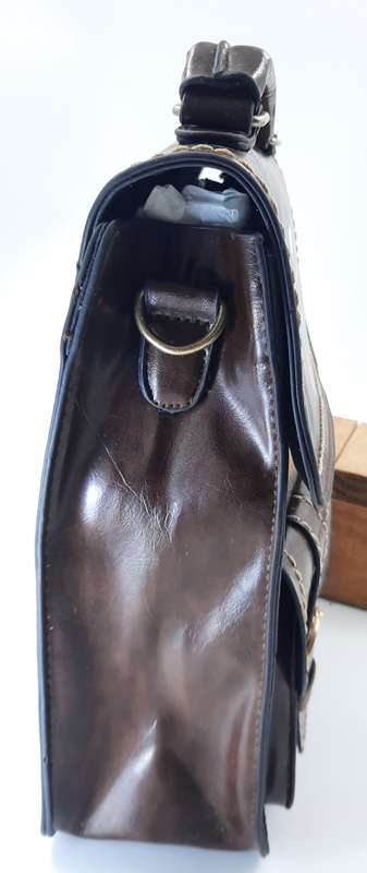 #SHOULDER OR BACKPACK BAG ! brown !!