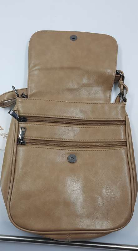sling bag LIGHT BROWN WINDMILL DESIGN