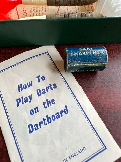 Unicorn Darts - antique set