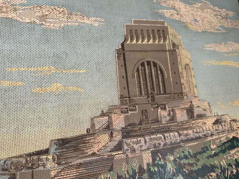 Carlo Sdoya oil painting-Voortrekker Monument .