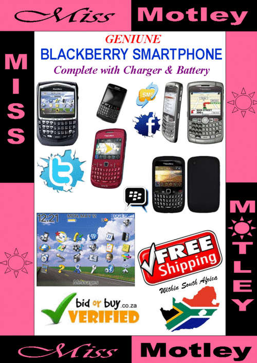 GENUINE BLACKBERRY JAVELIN 8900 - BBM ready - WITH CHARGER AND BATTERY - #FREE POSTAGE# - BARGAIN