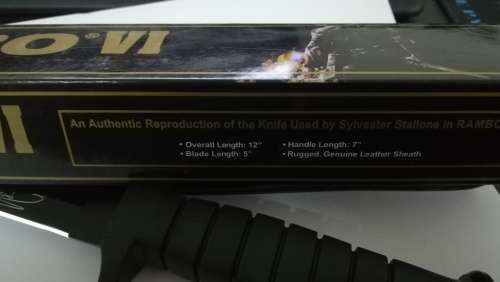 Rambo VI Boot Knife