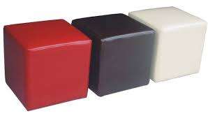 Cube Ottoman 40*40*45 Faux Leather