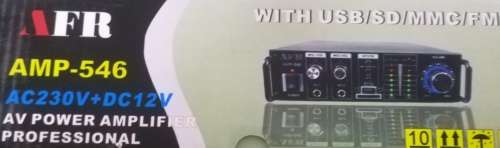 Professional Compact House Amplifier AFR AMP-546
