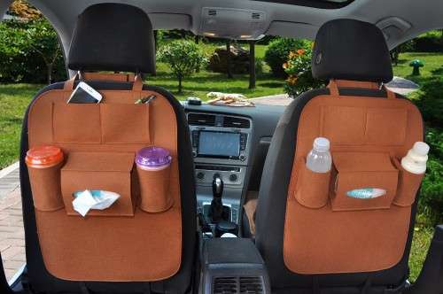 Felt Car Back Seat Organizer assorted colours