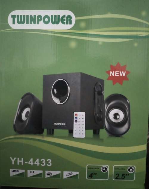Twinpower 2.1 Speaker System YH-4433 built in Bluetooth
