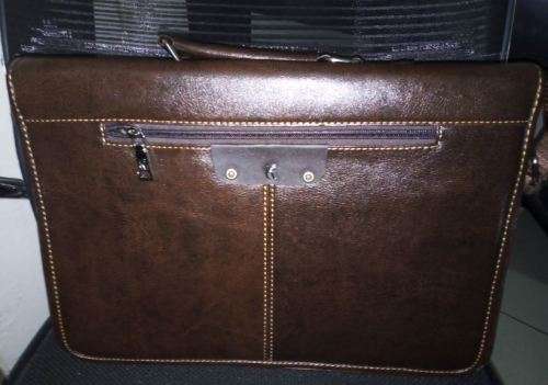 Small Pu Leather Laptop Briefcase Small 18cm*19cm*5.5cm
