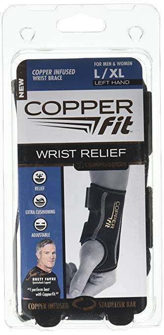 Copper Fit Wrist Sleeve Compression Sleeve RIGHT HAND ONLY