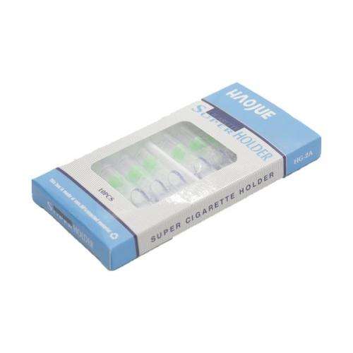 HAOJUE 8-PCS CIGARETTE FILTER WITH METAL HOLDER