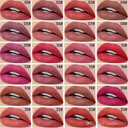 Habibi Beauty Brand Matte LipGloss 24 Colours Long Lasting