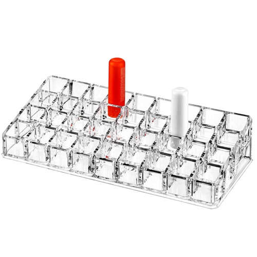 Acrylic Makeup Organizer Transparent Desk Cosmetic Makeup Organiser