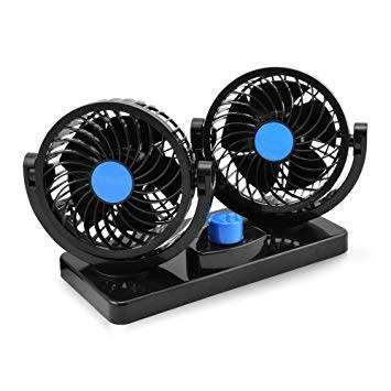Mitchell 2 Gears 360 Degree Rotating Car Cooling Fan