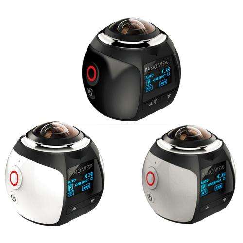 360 Camera Panorama Wifi Mini Action Camera 4K Sport Camera 360 Degree Waterproof Driving VR Camera