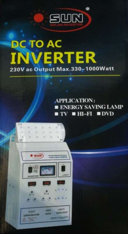Sun Solar Inverter Dc To Ac Inverter 230v Ac 600Watt