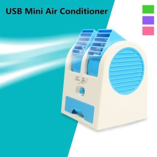 USB Mini Cooler Fan Double