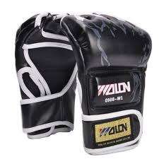 MMA UFC Boxing Gloves PU Leather Grappling Punching Bag Training Fight Sparring