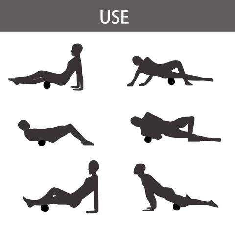 Vibrating Foam Roller, High Intensity Deep Tissue Massager