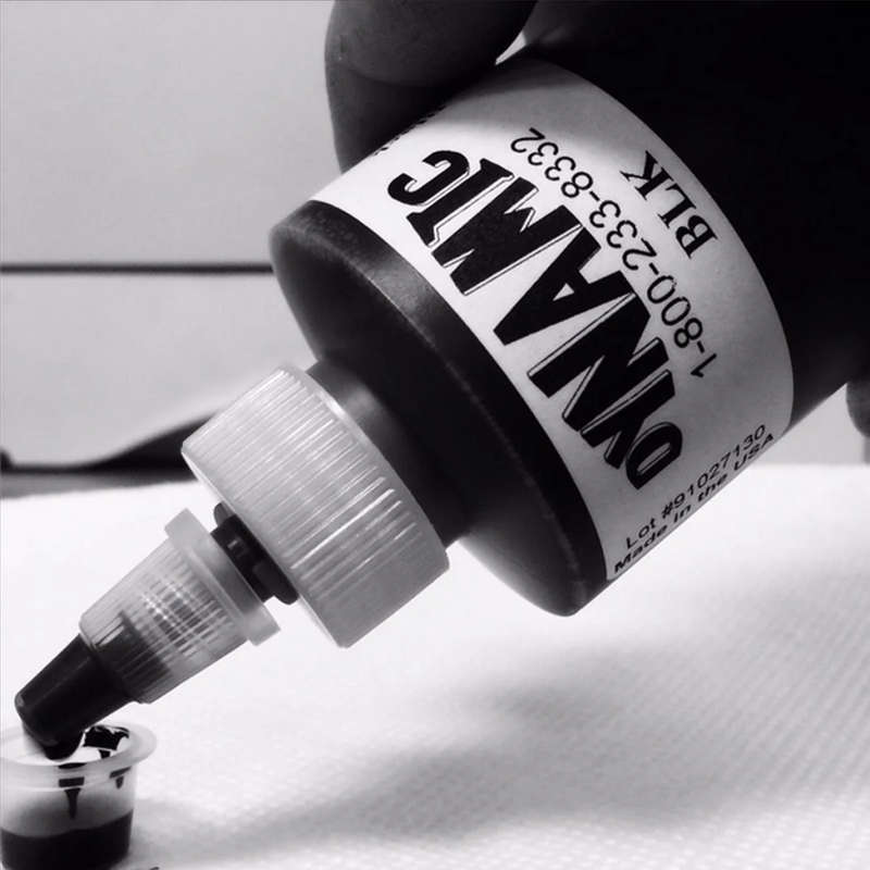 Dynamic Black Tattoo Ink 240ml (8 Ounce)