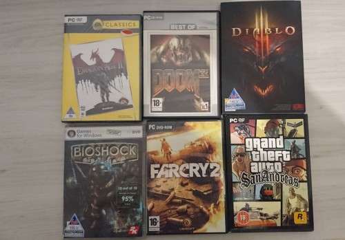 Second hand PC games