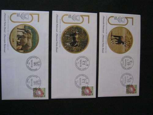 1981 National Parks Board x3 Com Covers