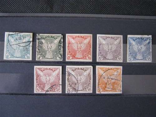 1918 Czechoslovakia Windhover Newspaper Stamps LH