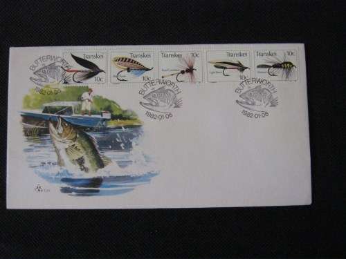 1982 Transkei Fishing Flies 3rd Series FDC 1.25 B