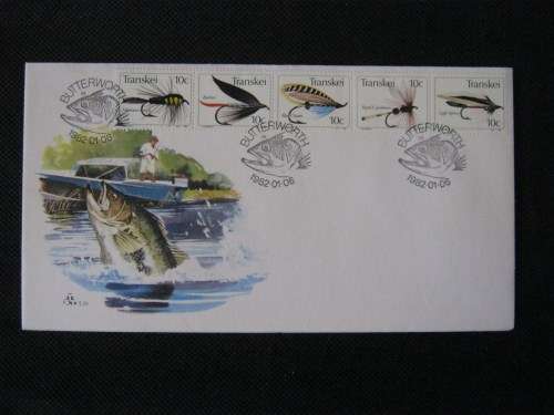 1982 Transkei Fishing Flies 3rd Series FDC 1.25 C