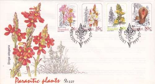 1991 Transkei Parasitic Plants FDC