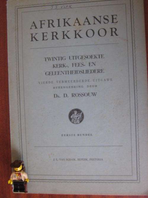 Afrikaanse kerkkoor -  Ds. D. Rossouw