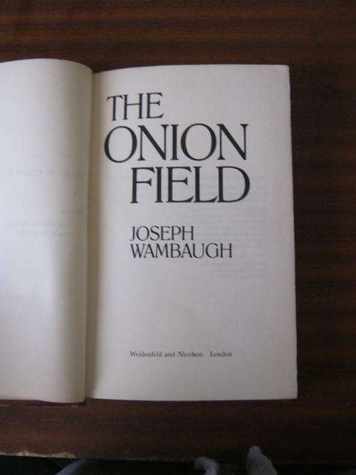 The onion field- Joseph Wambaugh