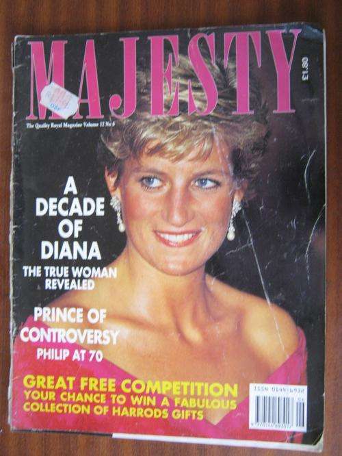 Majesty Magazine June 1991 A Decade of Diana
