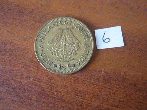 1961 Half Cent