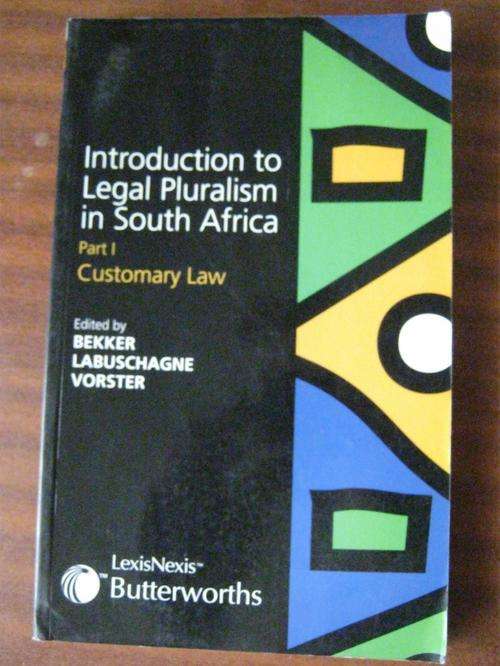 Introduction To Legal Pluralism in South Africa Part 1