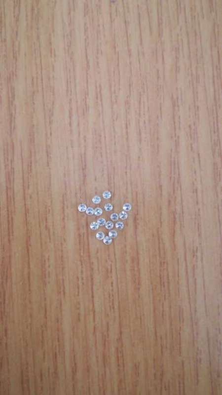 6 x 0.02ct Brilliant Cut Diamonds