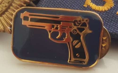 SAP police handgun Proficiency Maksman Skietbalkie badge and more