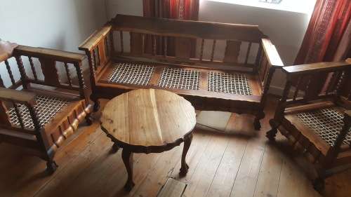 1940s Malan Ball And Claw lounge set with coffee table
