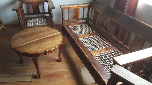 1940s Malan Ball And Claw lounge set with coffee table
