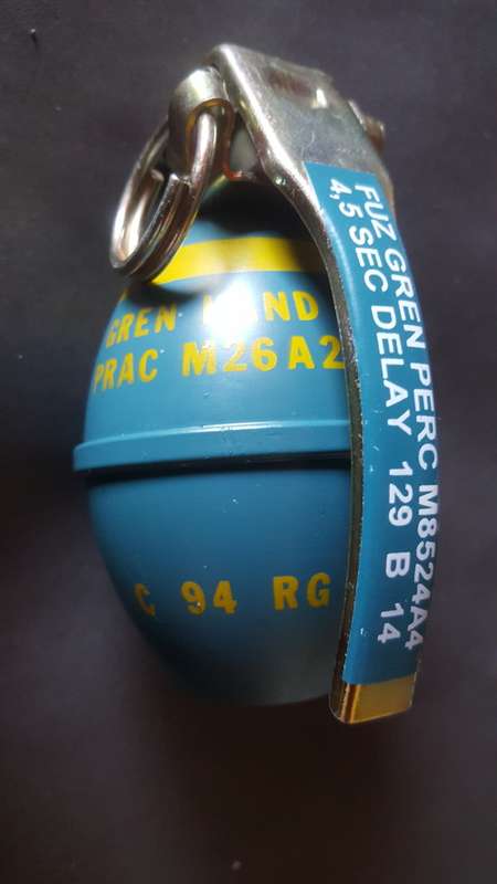 SADF M26 Practise Grenade amazing condition