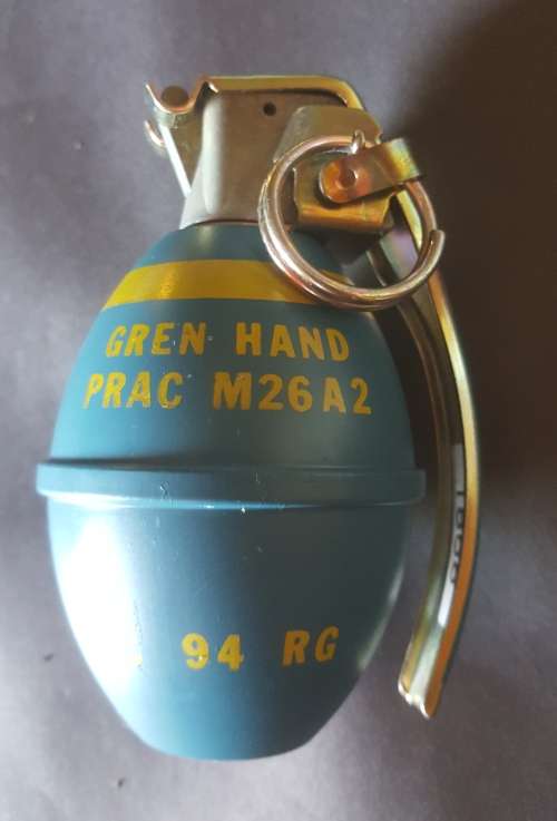 SADF M26 Practise Grenade amazing condition