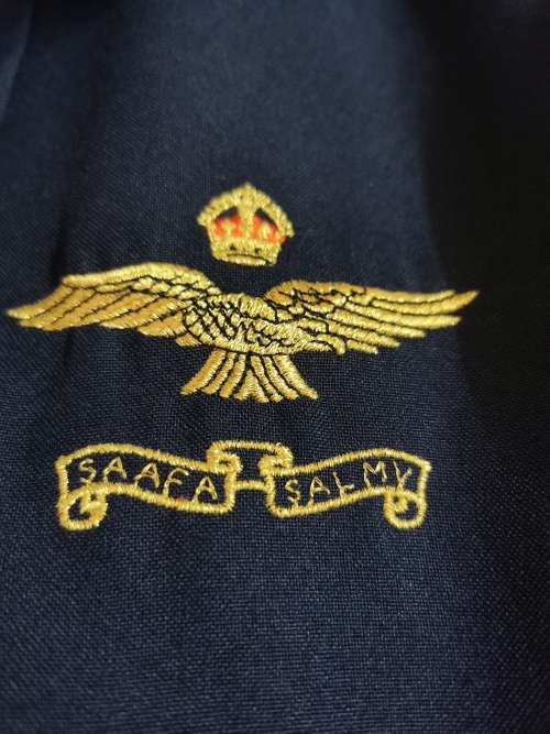 Jacket With Old SAAF Emblem on +-Large Size