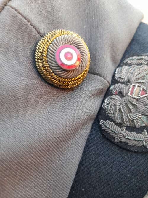Old Austrian lieutenant Cap Bullion Wire Officers Cap