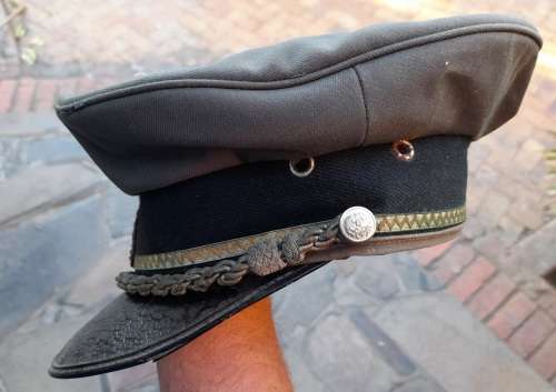 Old Austrian lieutenant Cap Bullion Wire Officers Cap